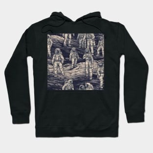 Astronaut Pattern Hoodie